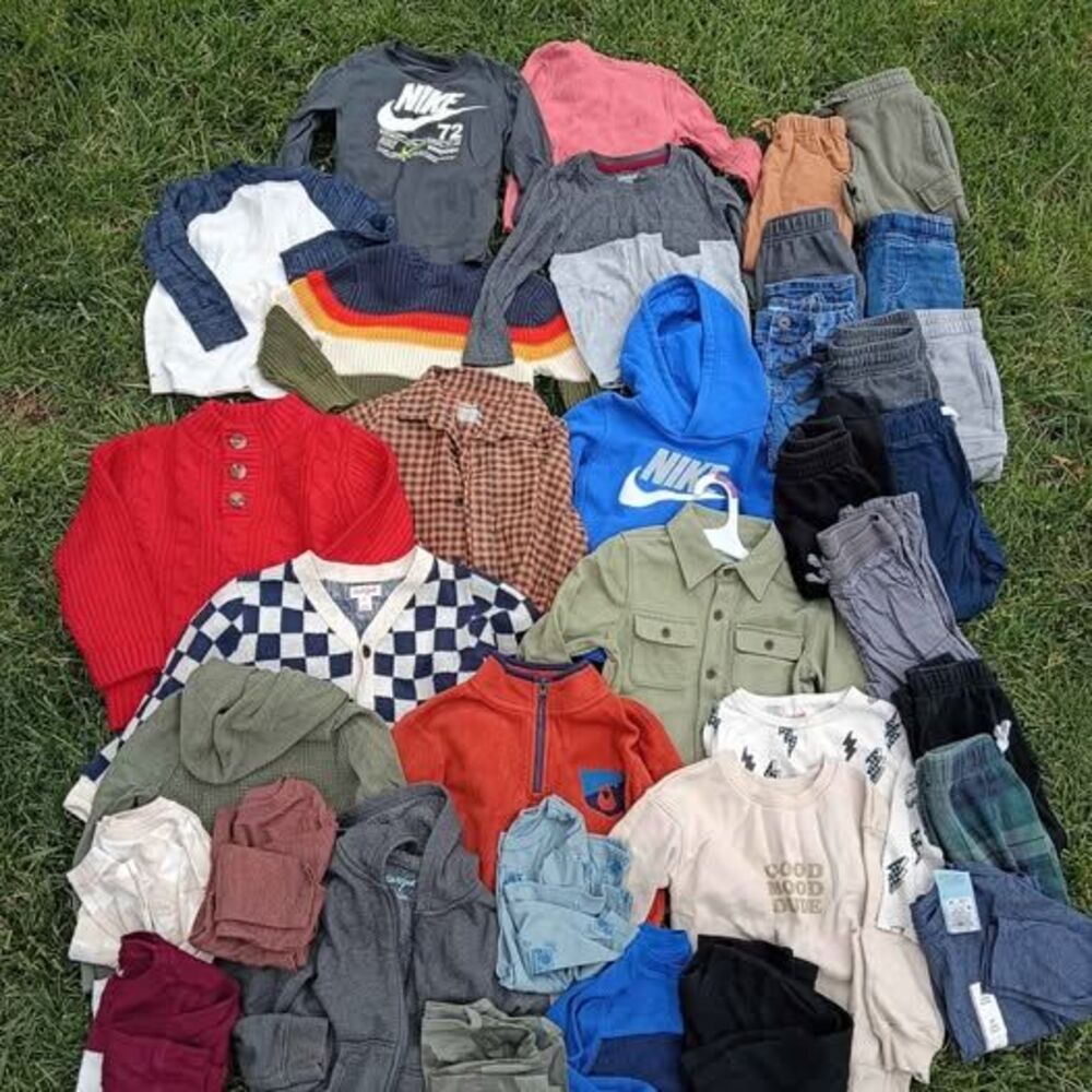 Huge Toddler Boy Size 3T Fall/Winter Clothing Bundle – 30+ pieces total!
